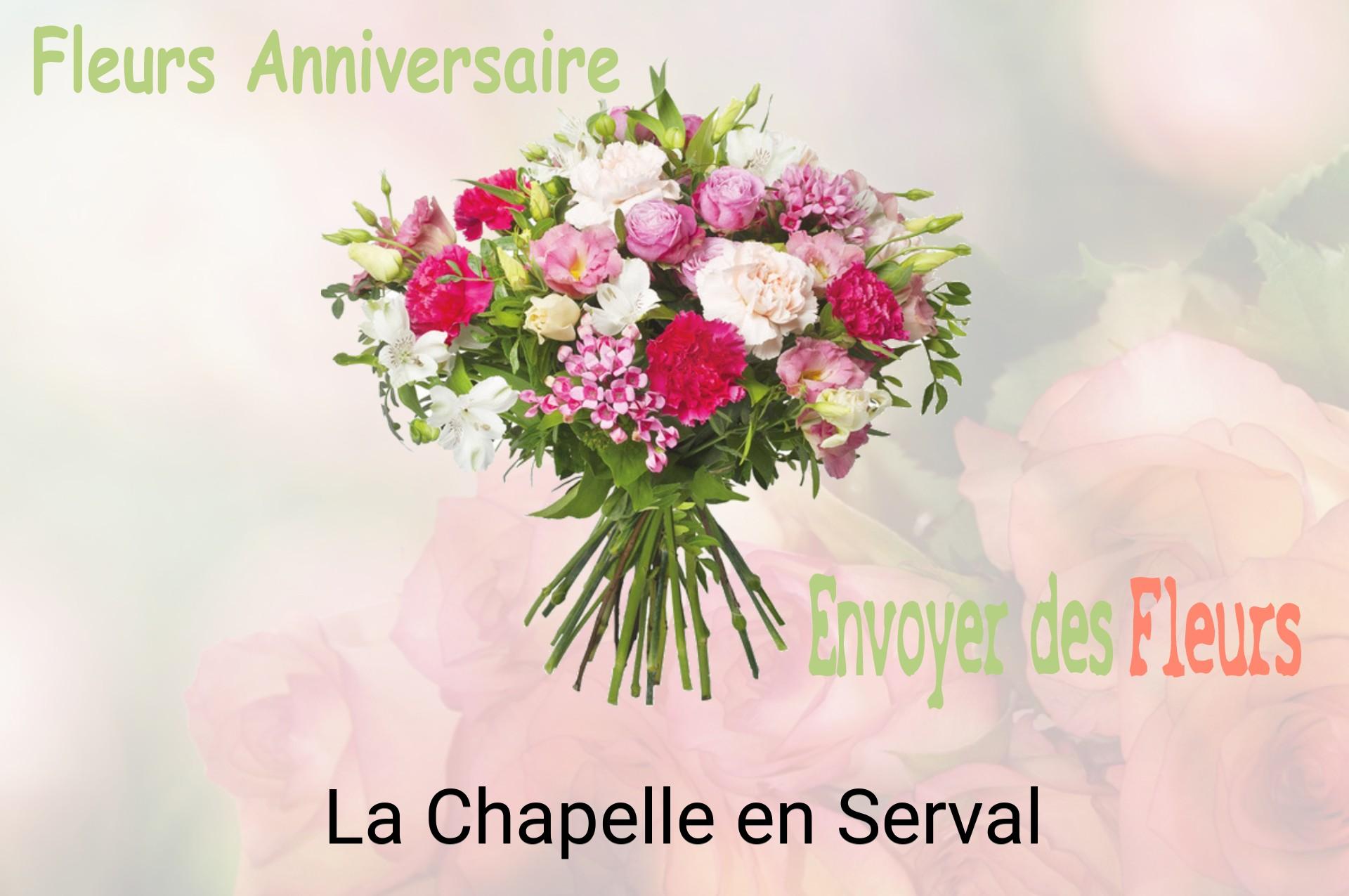Bouquet de fleurs d’anniversaire livré à La Chapelle-en-Serval